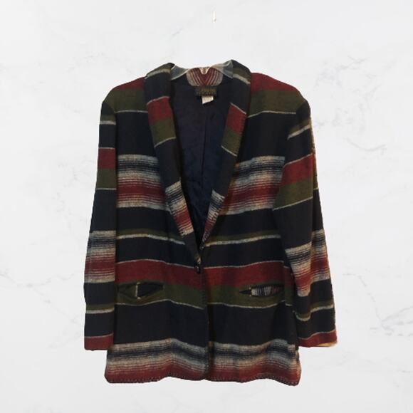 Vintage David Paul Blanket Blazer - Picture 1 of 8